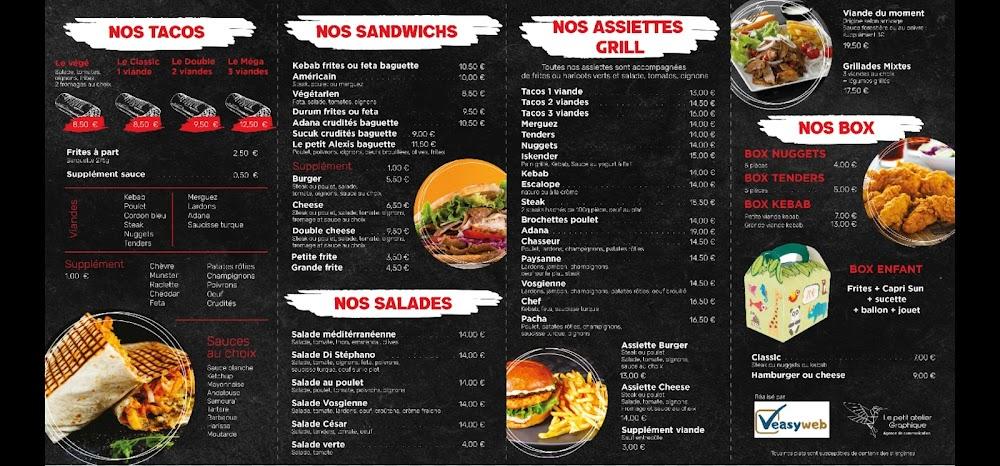 rapid O grill - Menu Image 1